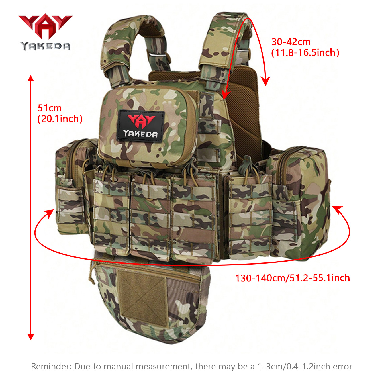 YAKEDA   The eight-piece hunti - огляд і ціна Crossfit Vest