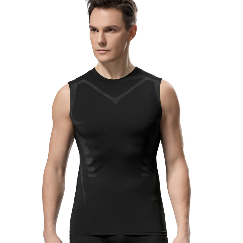 Compression Tank Top Men Gym S - огляд і ціна Crossfit Vest