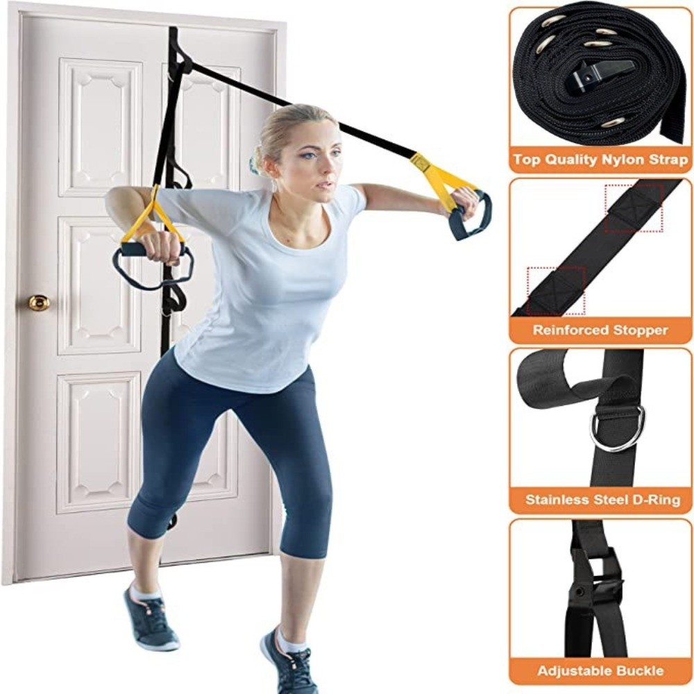 Home Fitness Door Anchor Strap - огляд і ціна Pull Up Assist Band