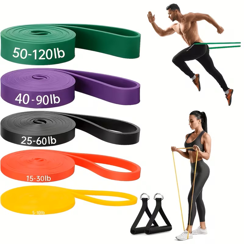 3/5pcs Pull Up Bands, Resistan - огляд і ціна Pull Up Assist Band