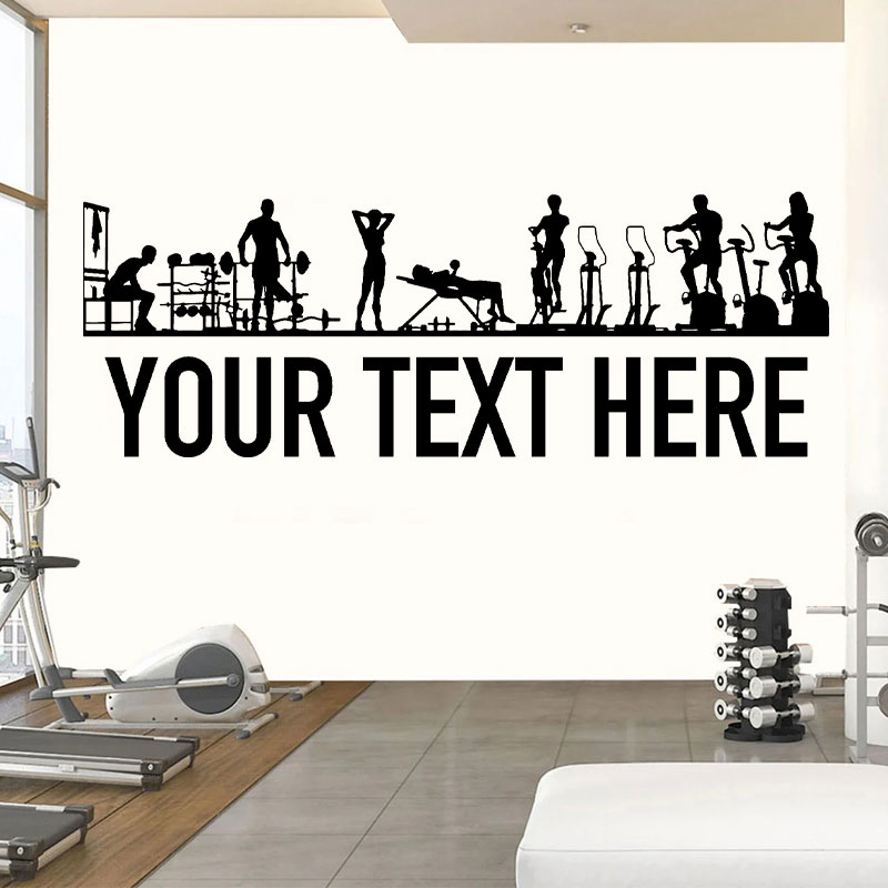 Gym People & Equipment Wall De - огляд і ціна Crossfit Workout With Equipment