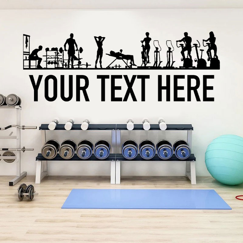 Gym People & Equipment Wall De - огляд і ціна Crossfit Workout With Equipment