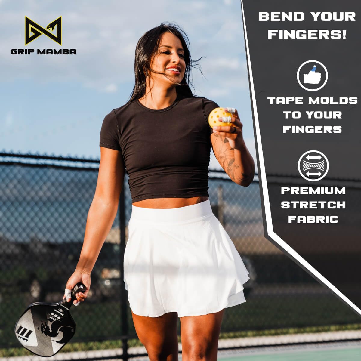 Grip Mamba Elastic Athletic Fi - огляд і ціна Finger Tape Athletic