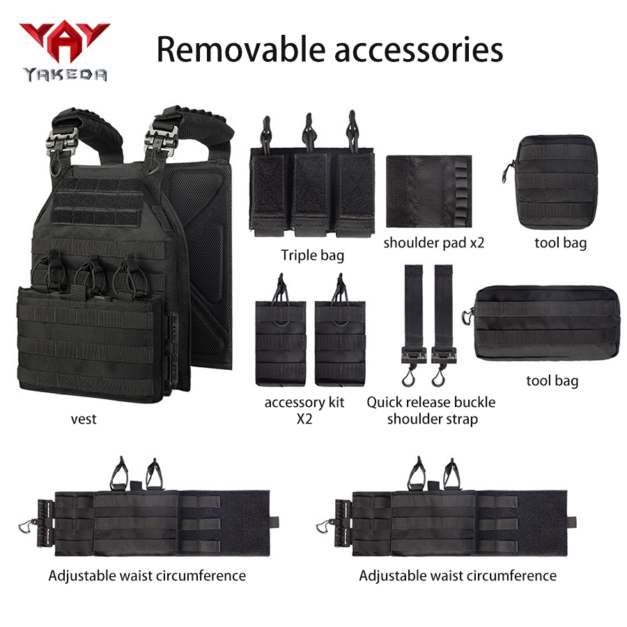 YAKEDA waist and shoulder stra - огляд і ціна Crossfit Vest