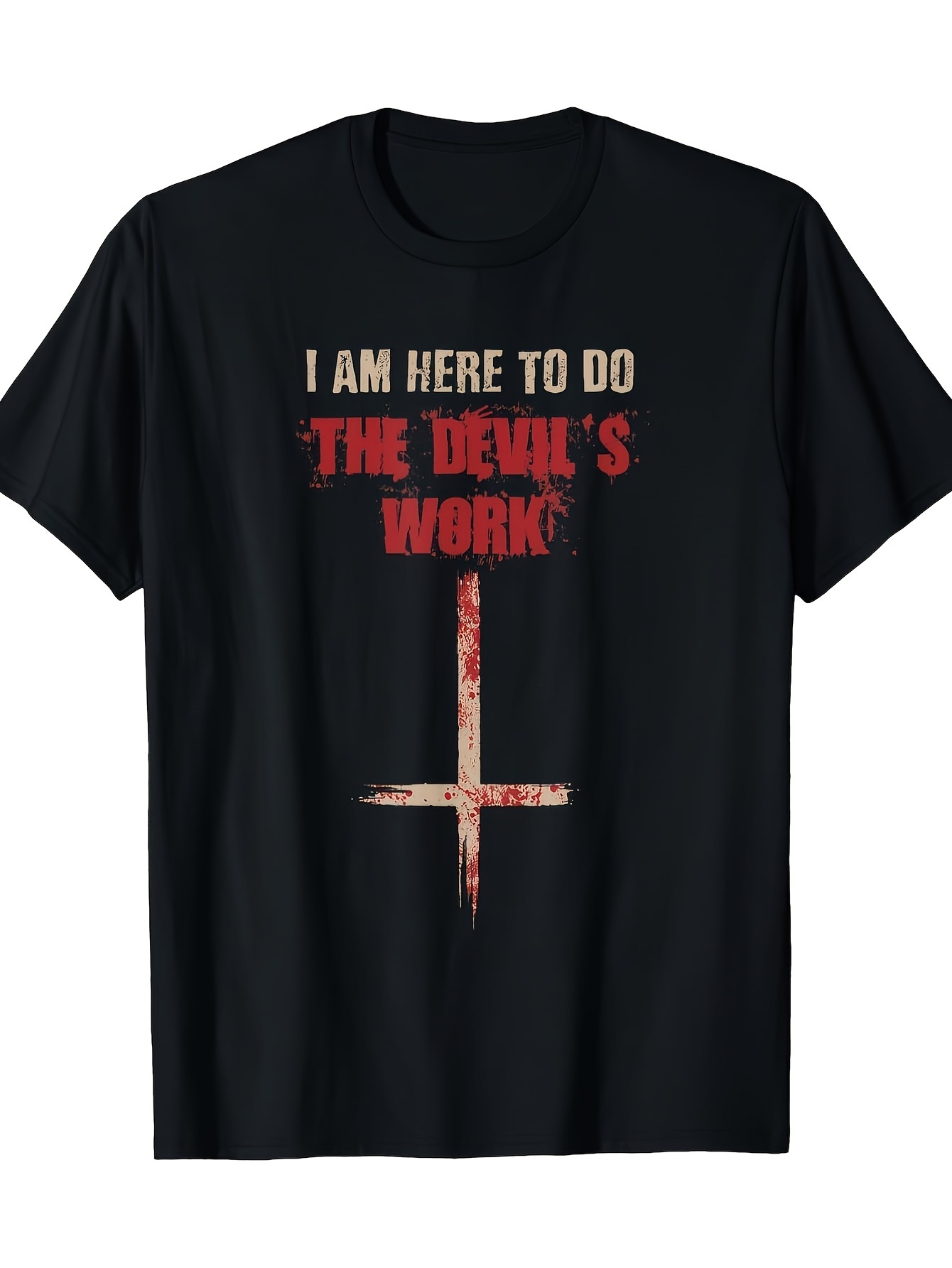 Men's Satanism T-Shirt- Bold R - огляд і ціна Crossfit Event