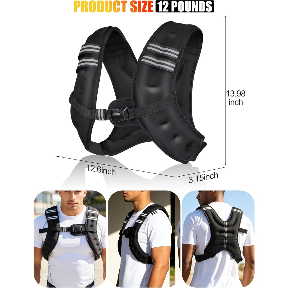 Fitness Weighted Vest Pre-Fill - огляд і ціна Crossfit Vest