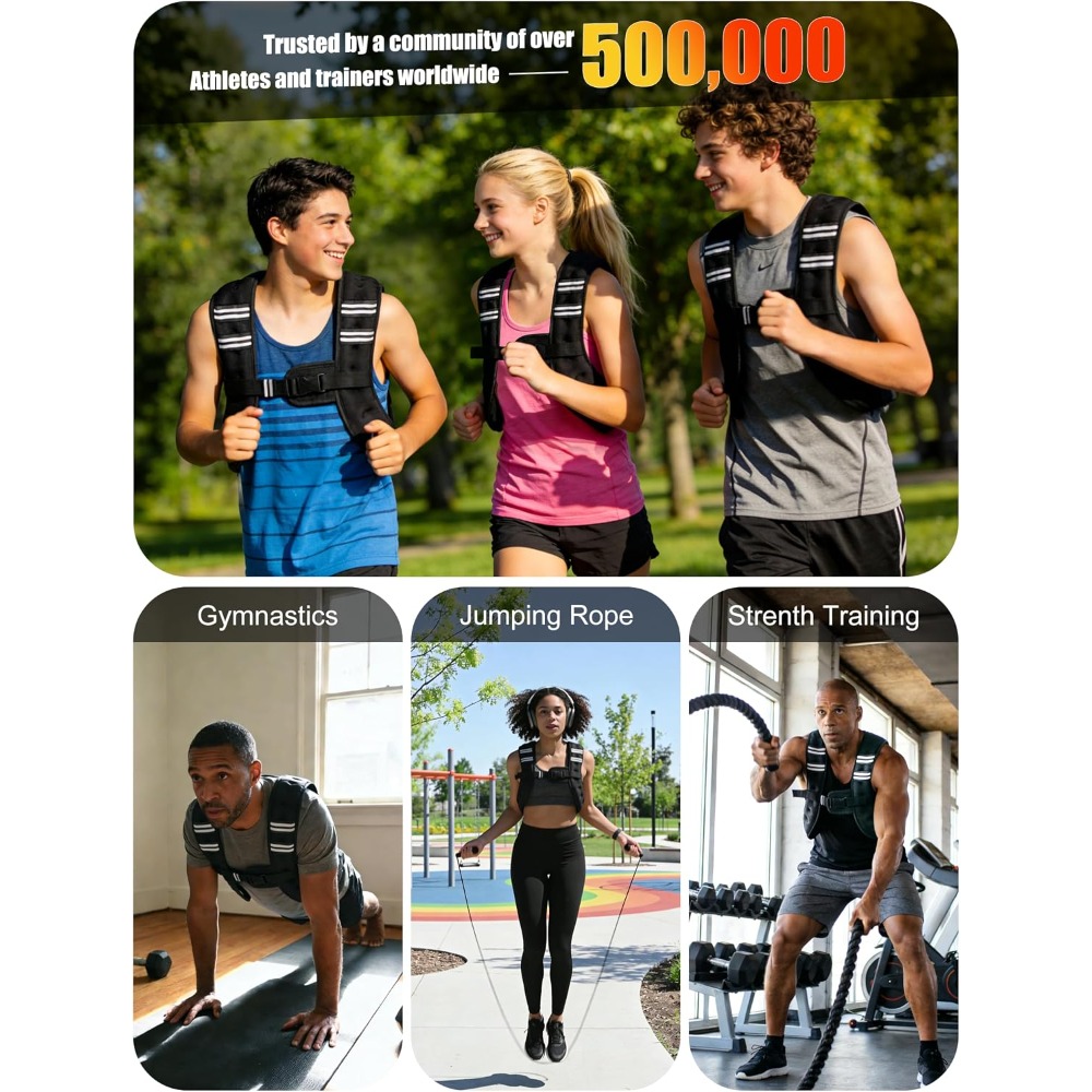 Fitness Weighted Vest Pre-Fill - огляд і ціна Crossfit Vest