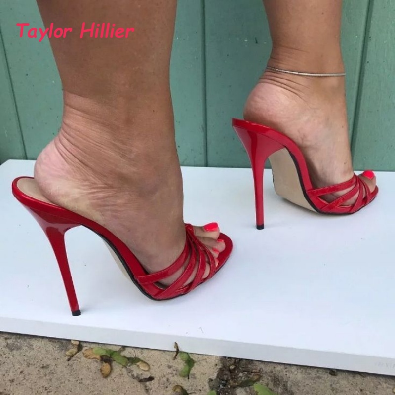 Patent Leather Open Toe Stilet - огляд і ціна Crossfit Event