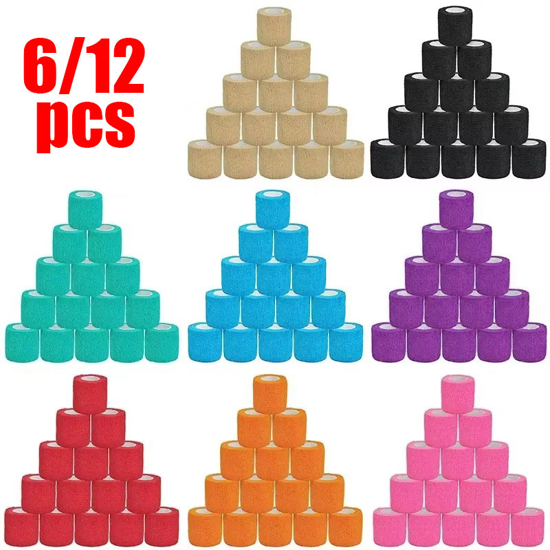 6/12pcs Colorful Sport Self Ad - огляд і ціна Finger Tape Athletic