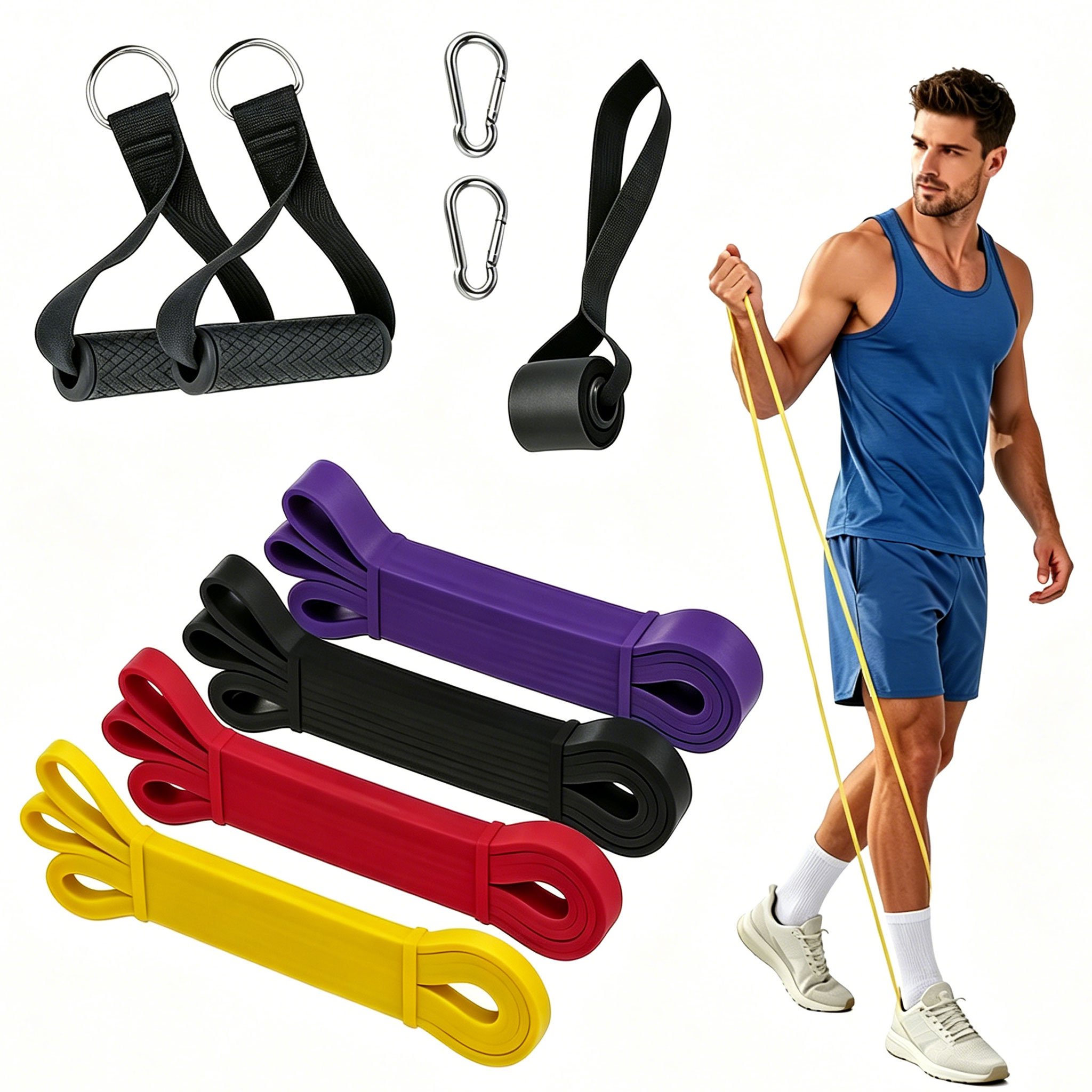 Men's Pull-Up Power Band Set,  - огляд і ціна Pull Up Assist Band