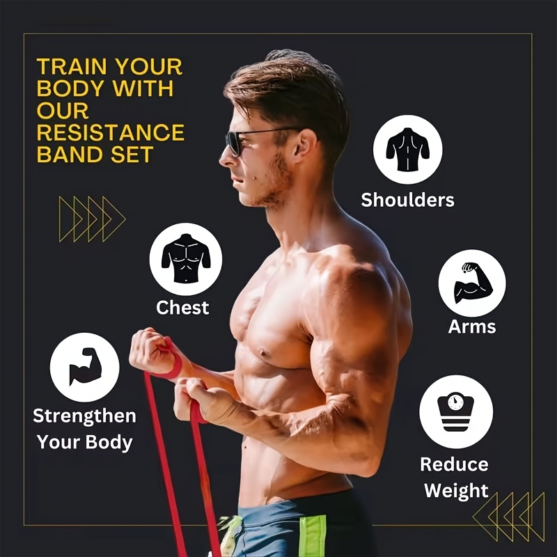 Men's Pull-Up Power Band Set,  - огляд і ціна Pull Up Assist Band